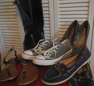 "Kristi, you are so good at arranging your pristine shoes, you should be a display stylist," said no one, ever.